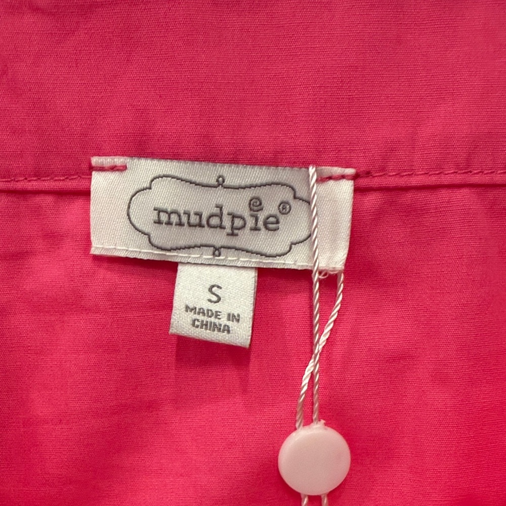 Mud Pie Pink Dress with Leopard Accents - Picture 2 of 7